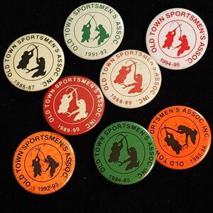 80s‎ 90s Pinback Buttons Old Town Sportsmen's Association Inc Pin Vintage VTG